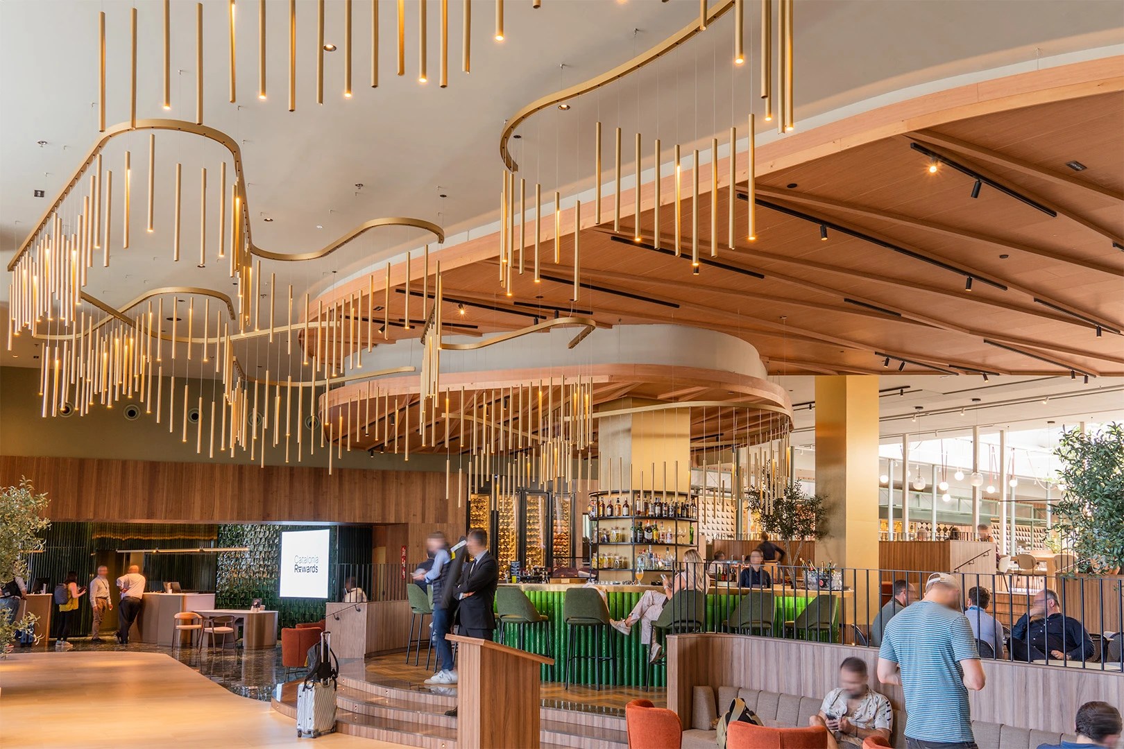 El interior del Hotel Catalonia – Barcelona Plaza